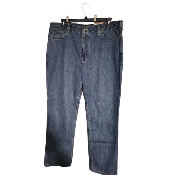 Carhartt Relaxed Fit 5-Pocket Jeans Men's 40x32 Frontier Blue Casual Denim - Picture 8 of 16